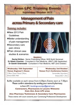 Pain Management